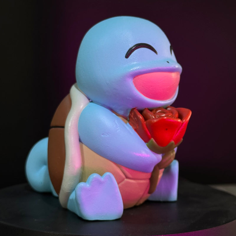 Squirtle Edicion Especial con Rosa