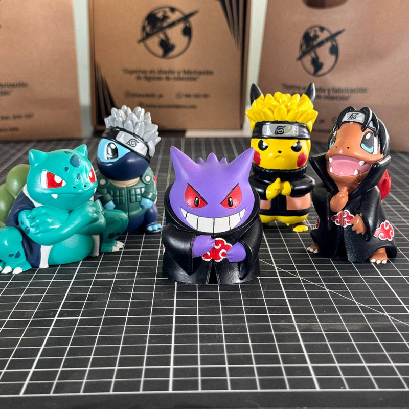 Set 6 Pokemon x Naruto